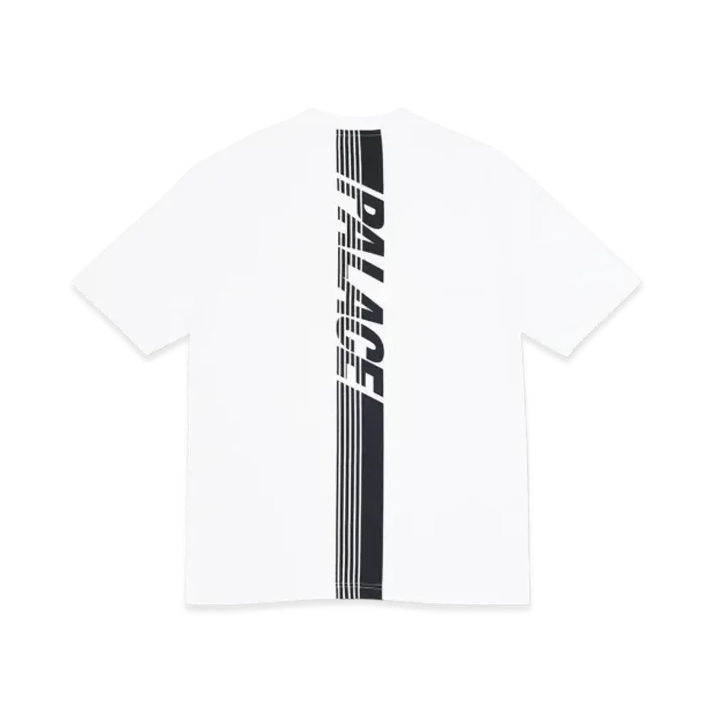 PALACE Line Stripe T-Shirt "White"
