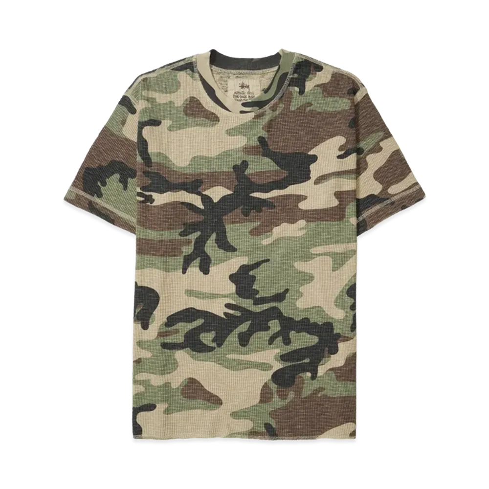 Stussy Pigment Dyed SS Thermal "Camo" 1140368
