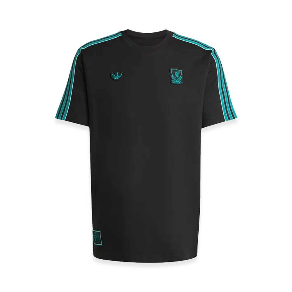 adidas Liverpool FC Terrace Icons Tee "Black"