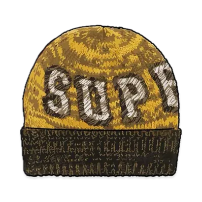 Supreme Twist Beanie "Brown"