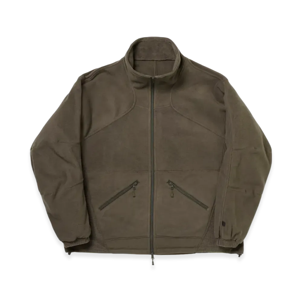 DAIWA PIER39 Tech Alpine Fleece Jacket "Brownkhaki"