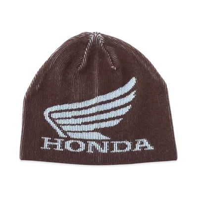 atmos pink x HONDA Logo Knit Beanie "Brown"