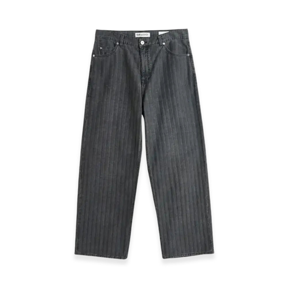 OUR LEGACY Vast Cut "Washed Grey Torino Stripe"
