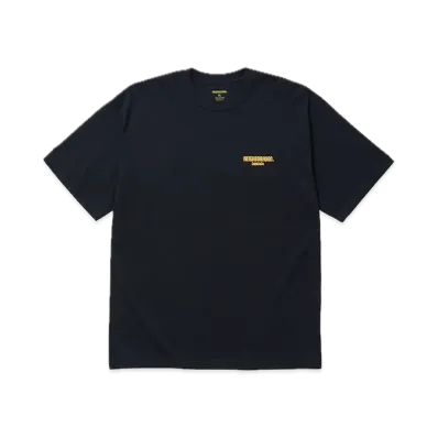 NEIGHBORHOOD NH . Tee SS-2 "Black/Yellow"