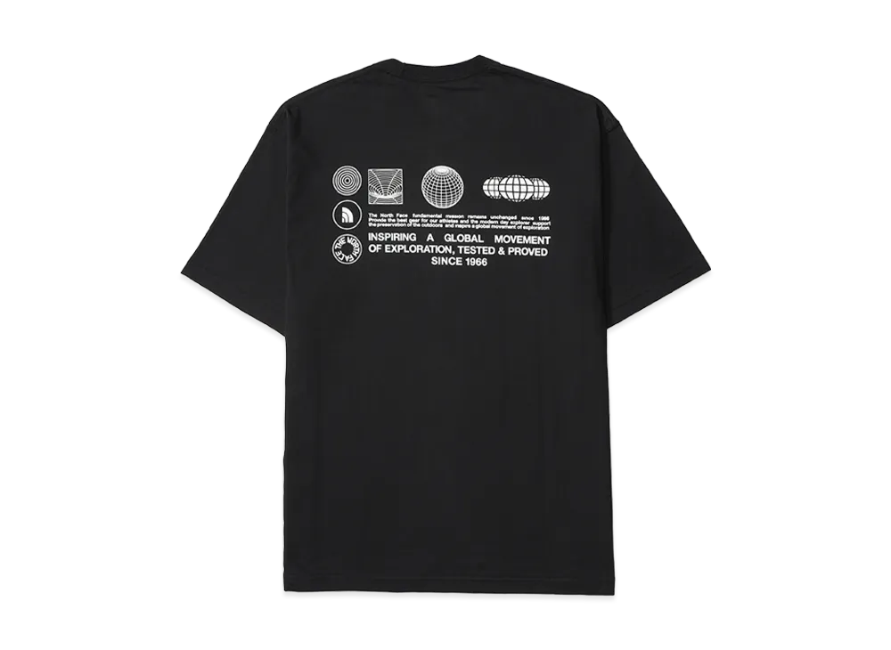 The North Face Short Sleeve Flash Dry Glove Grid Cotton Tee "Black"