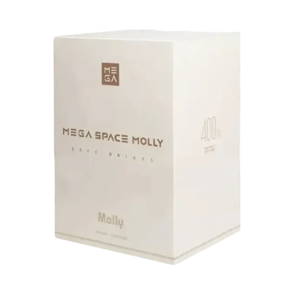 POP MART MEGA Collection 400% SPACE MOLLY SOFT DRINKS [Piece]