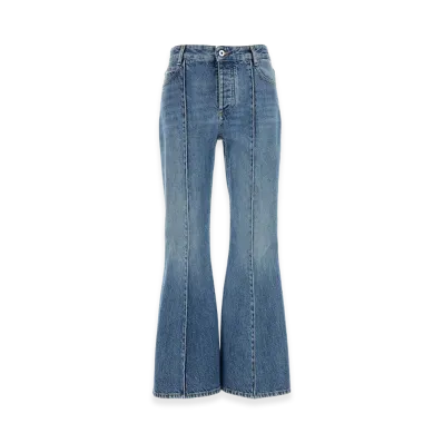 Bottega Veneta Women's Denim Jeans "Mid Blue"