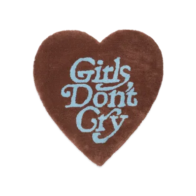 Girls Don't Cry Rug "Red/Brown"