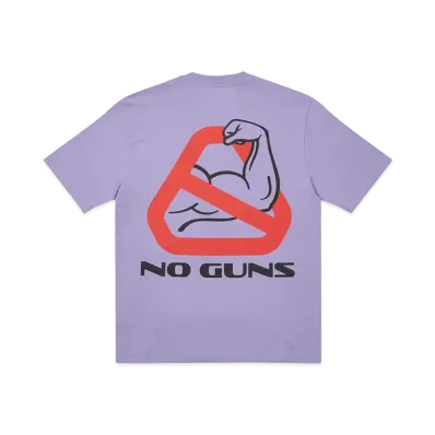 PALACE NEIN GUNS T-SHIRT "Violet"
