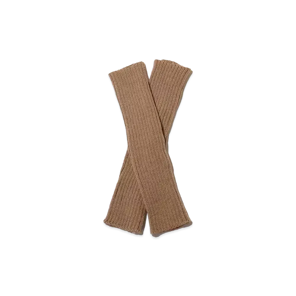 atmos pink Leg Warmers "Beige"