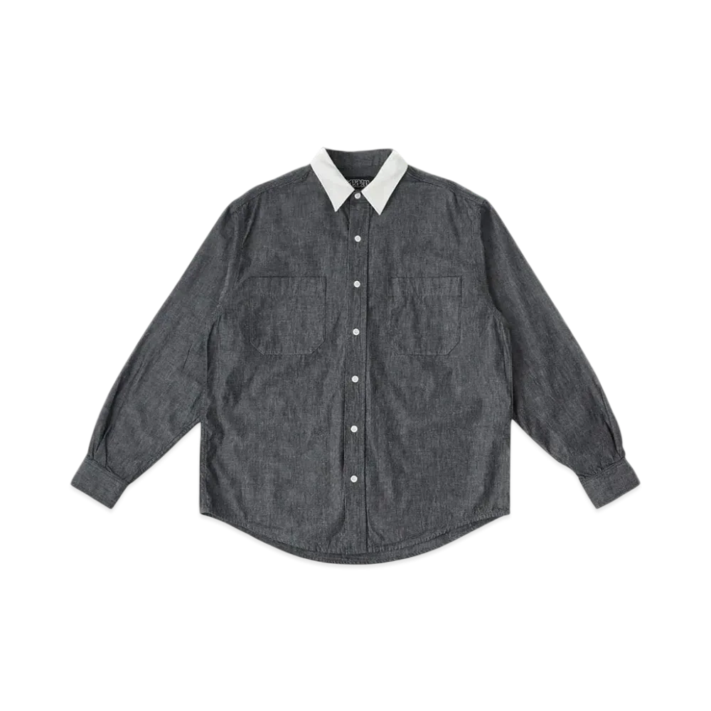 RHC Ron Herman x Team Elbow Patch Shirt "Black"