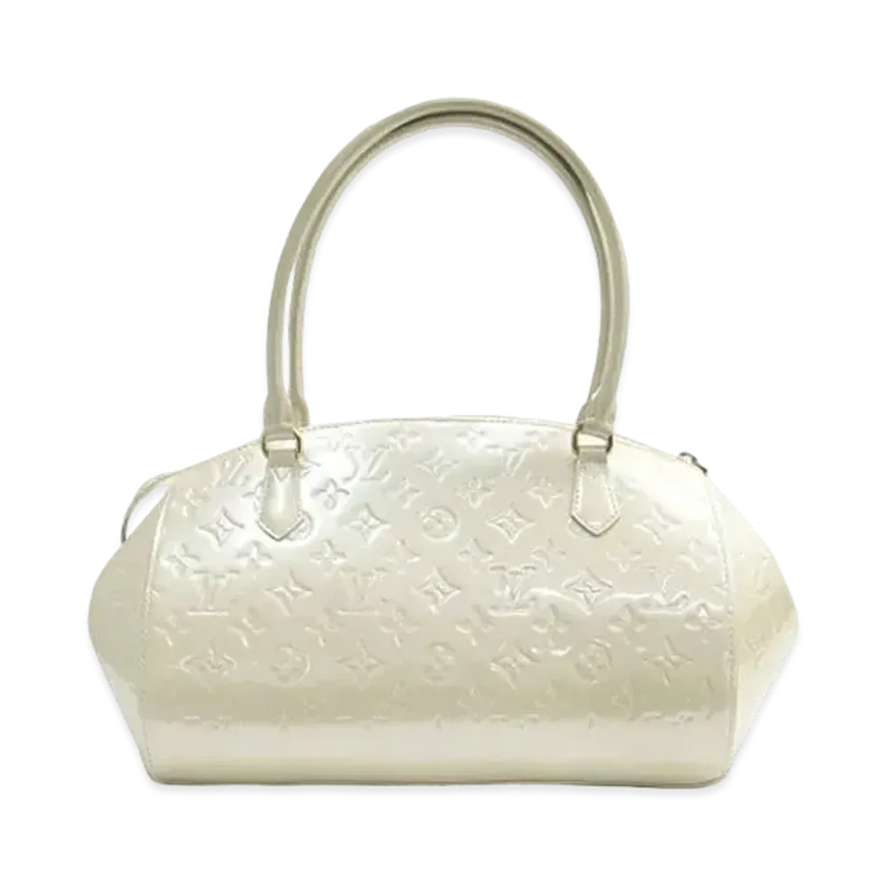 Louis Vuitton Sherwood GM Monogram Vernis "Blanc Corail"