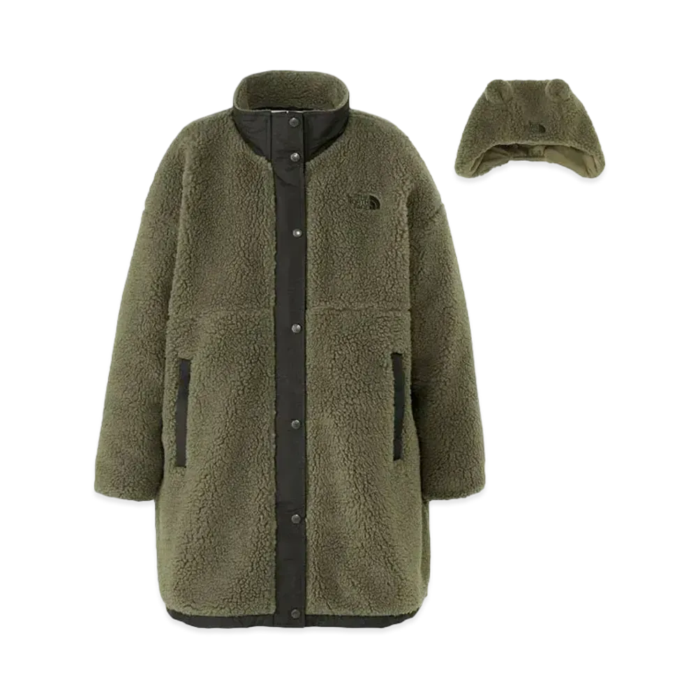 The North Face Maternity Fleece Jacket & Baby Cap "New Taupe"
