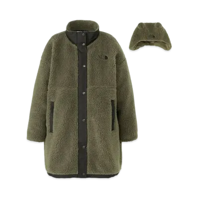The North Face Maternity Fleece Jacket & Baby Cap "New Taupe"