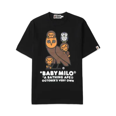 A BATHING APE X OVO BABY MILO TEE "Black"