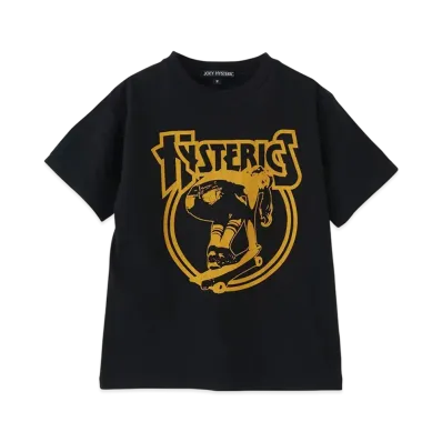 HYSTERIC GLAMOUR Board Girl T-Shirt "Black"