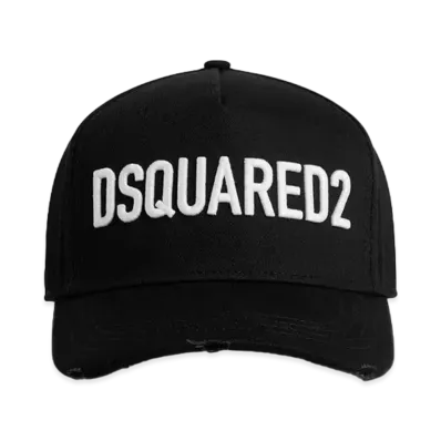 Dsquared2 Technicolor Baseball Cap "Black/White"