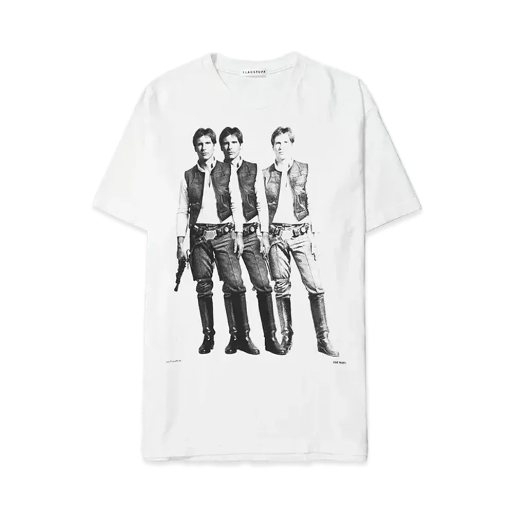 F-LAGSTUF-F Han Solo TEE "WHITE"