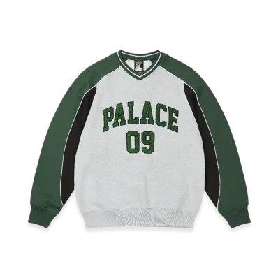PALACE 09 Crew "Grey Marl"
