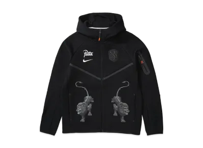 Nike x Patta X2 World Cup Tech Fleece Full-Zip Windrunner Hoodie Netherlands "Black"