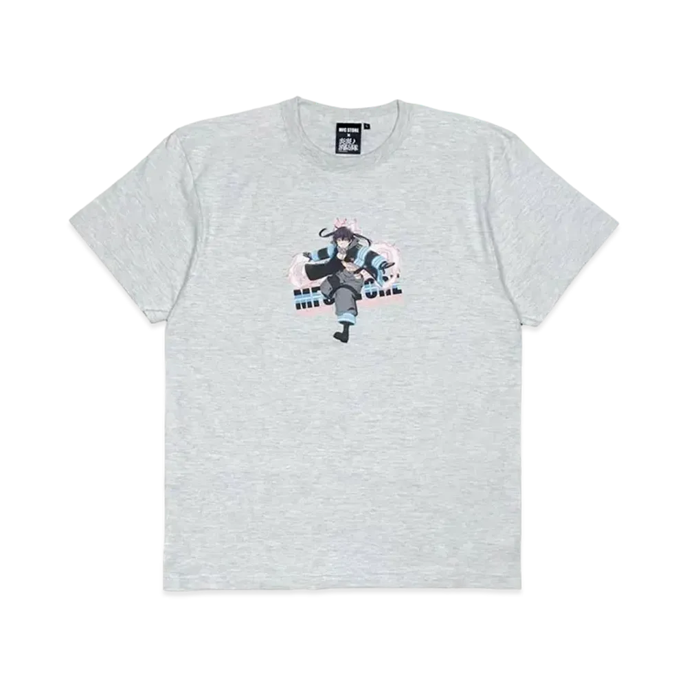 MFC STORE x 炎炎ノ消防隊 Tamaki Kotatsu Tee "Gray"