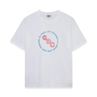 GDC x NAIJEL GRAPH Tricolor Logo Tee "White"