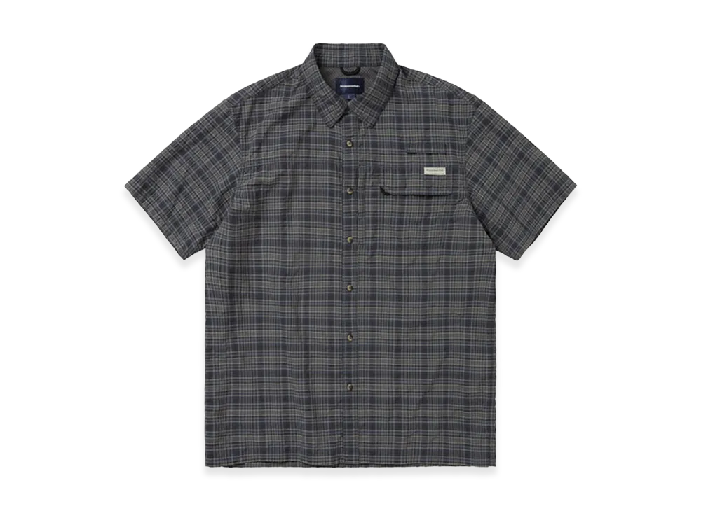 thisisneverthat Plaid S/S Fishing Shirt "Dark Navy"