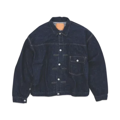 BEAMS x orSlow Light Weight Selvedge Denim Type 1 Jacket "One Wash"