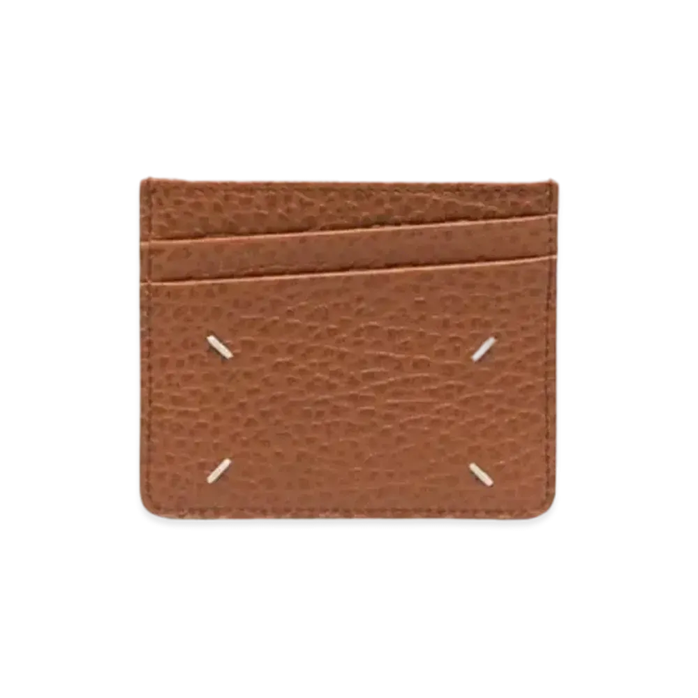 Maison Margiela Stitch Card Holder "Brown"