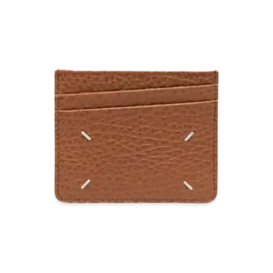 Maison Margiela Stitch Card Holder "Brown"
