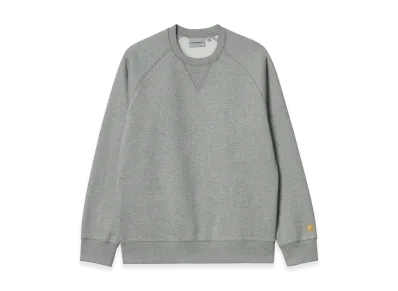 Carhartt WIP Chase Sweat "Grey Heather/Gold"