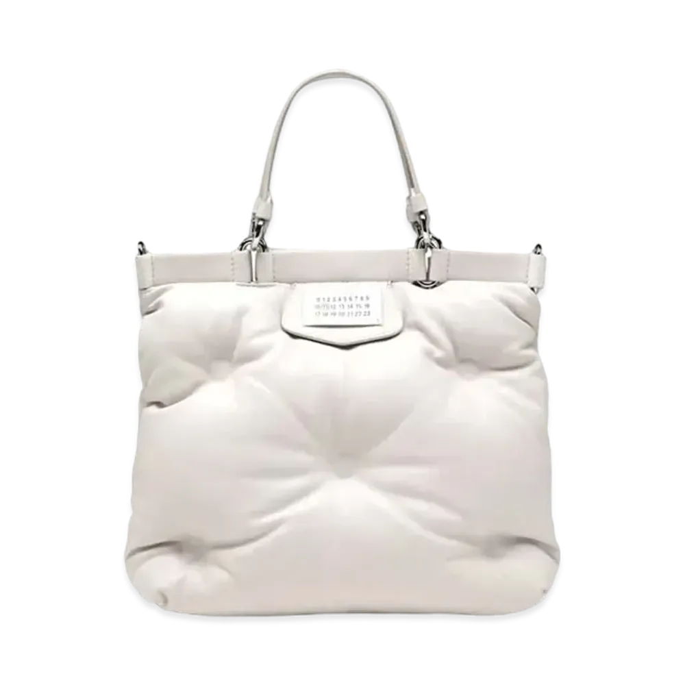 Maison Margiela Mini Glam Slam Tote Bag "Light Grey"