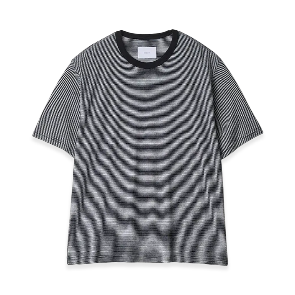 ssstein Fine Wool Oversized Short Sleeve Tee "Stripe"