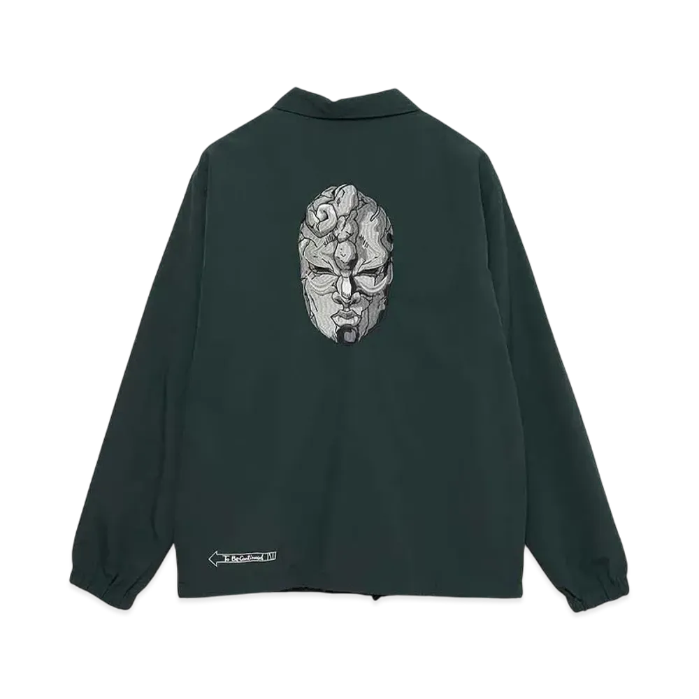 graniph x JOJO'S BIZARRE ADVENTURE Stone Mask Coach Jacket "Green"