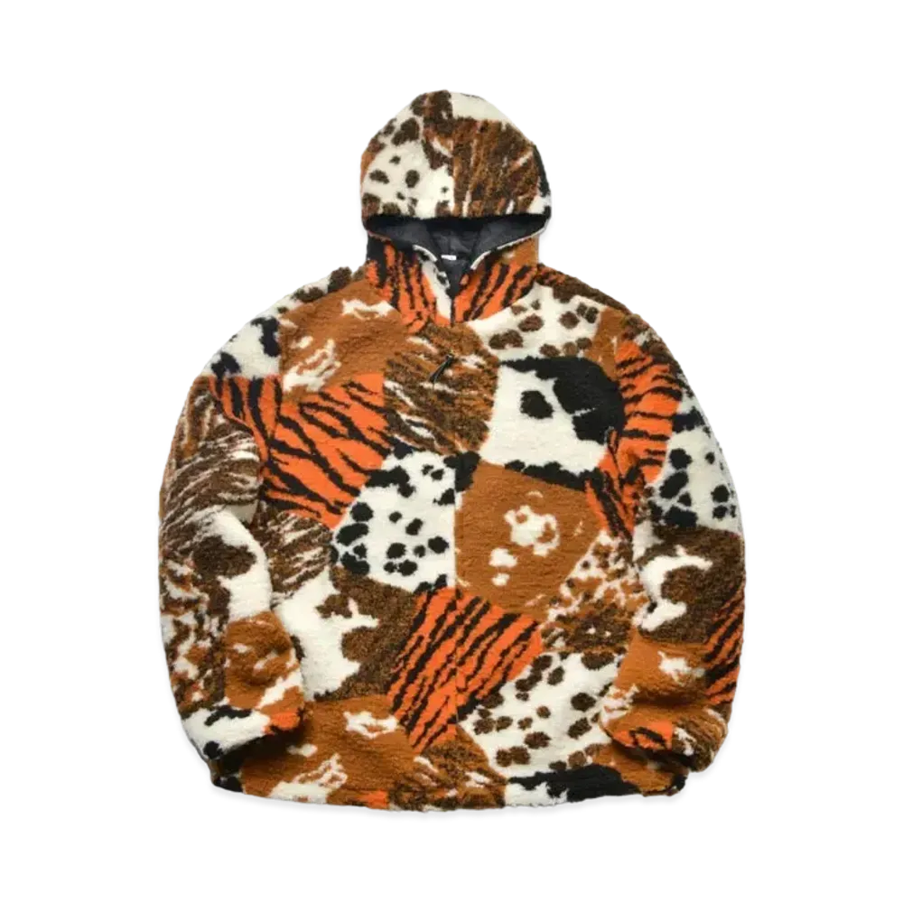 THE REAL McCOY'S Multi Panel Animal Fur Parka "Beige"