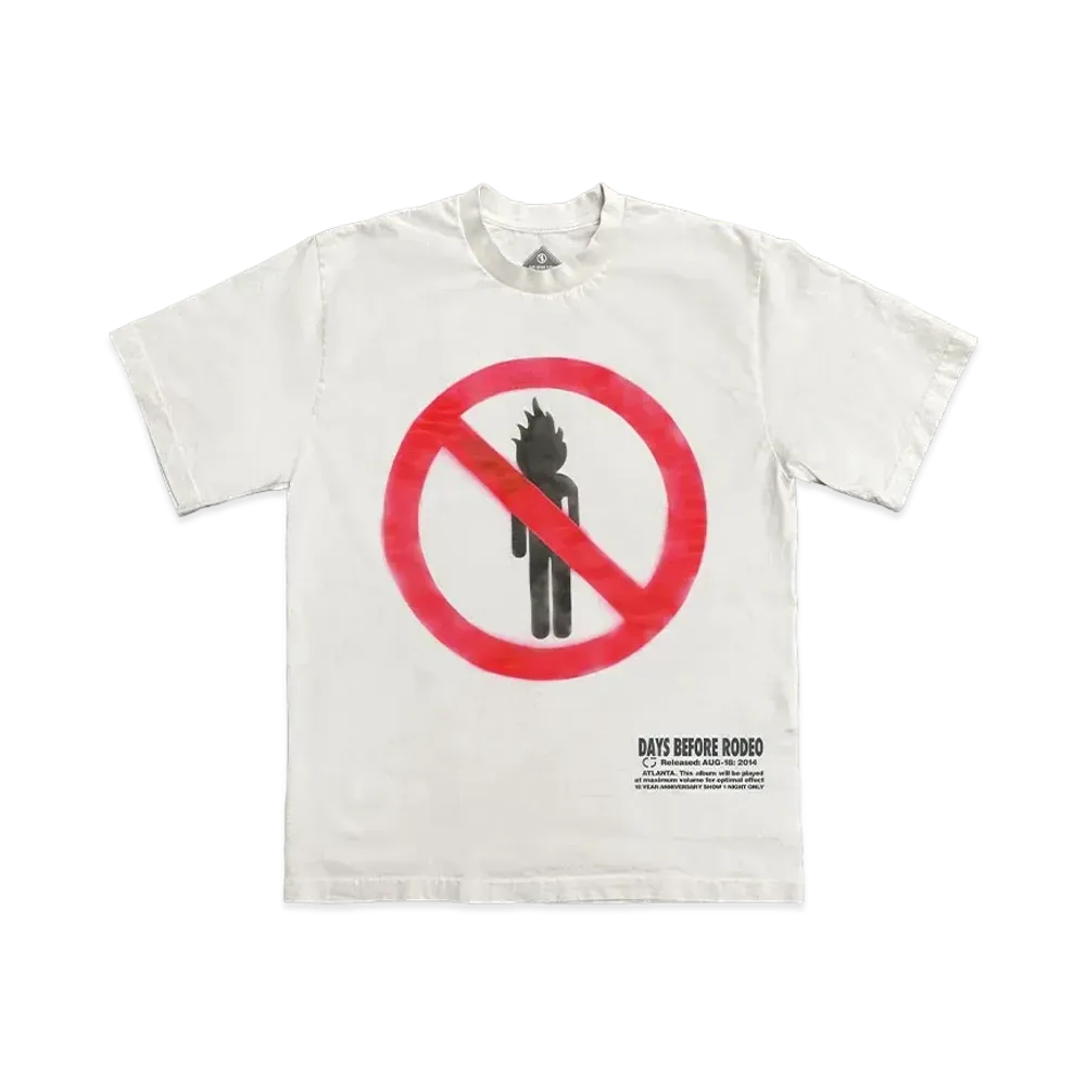 Travis Scott Rodeo Tee "White"