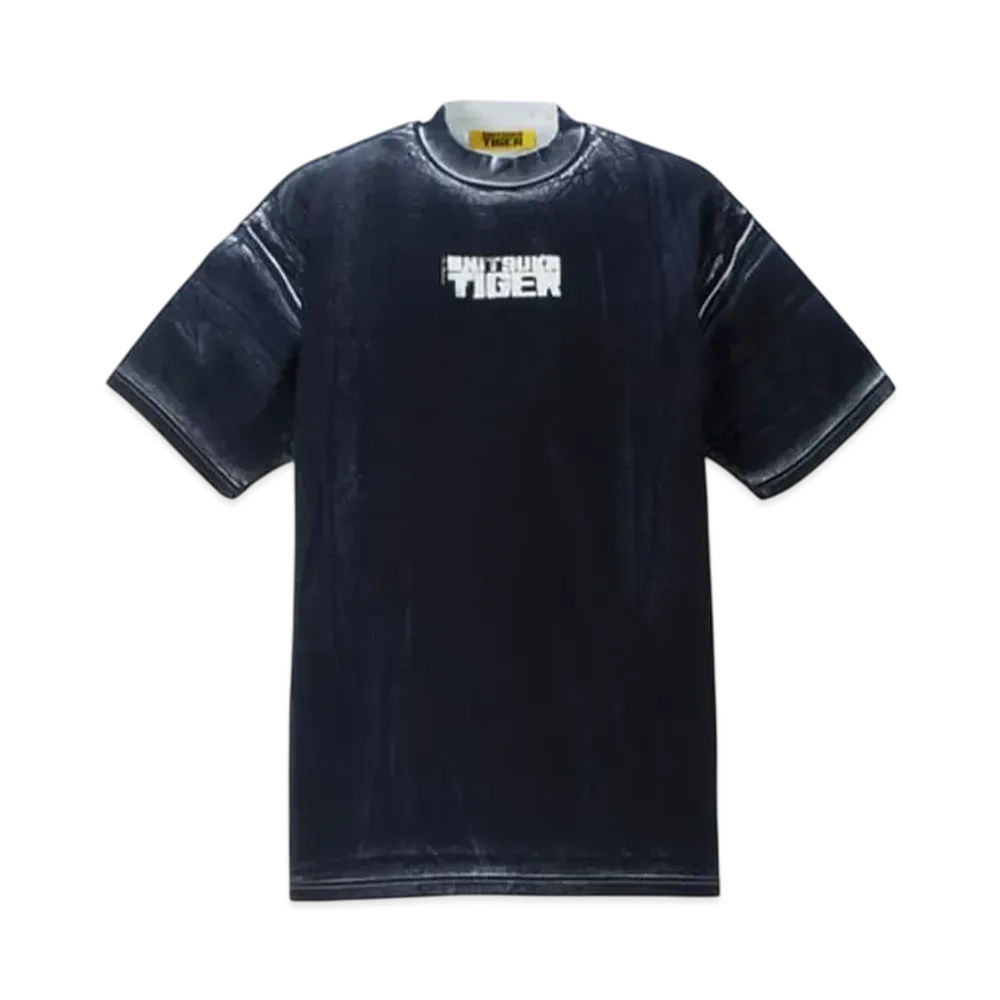 Onitsuka Tiger DENIVITA Unisex Printed Tee "White/Navy"