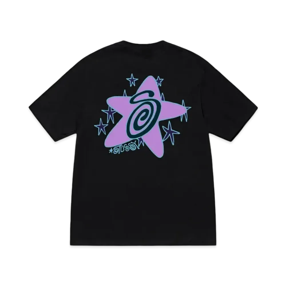 Stussy Galaxy Tee "Black"