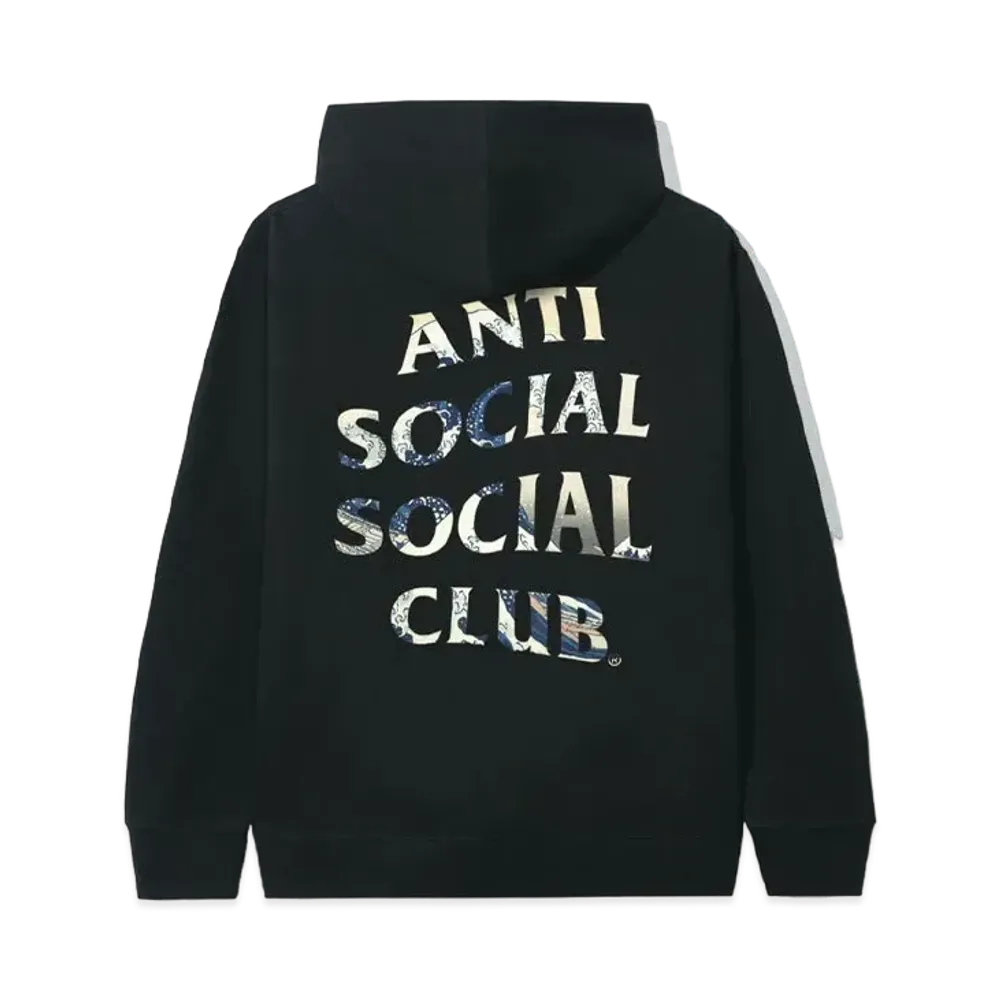 ANTI SOCIAL SOCIAL CLUB (Japan Only) 4 Car Pile-Up Hoodie "Black" (FW20)