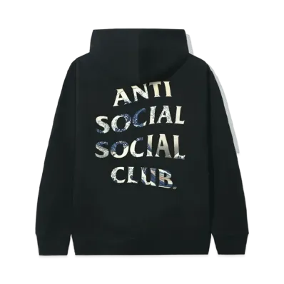 ANTI SOCIAL SOCIAL CLUB (Japan Only) 4 Car Pile-Up Hoodie "Black" (FW20)