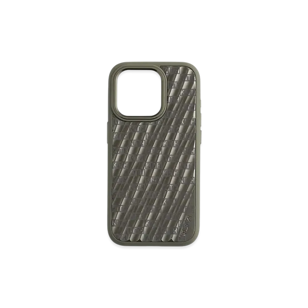 Kith x TUMI Aluminum iPhone 15 Pro Case "Plaster"