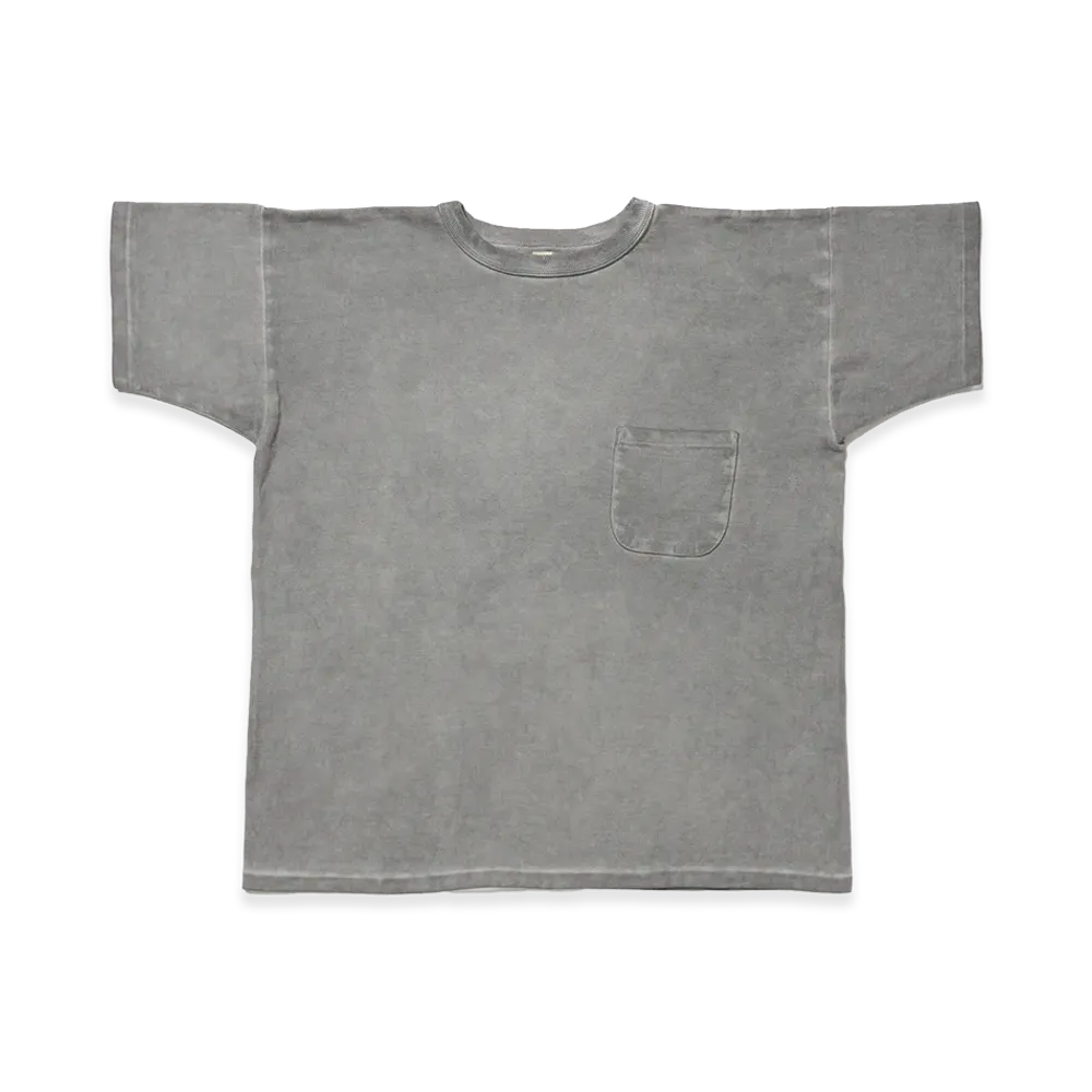 T.T Taiga Takahashi LOT.601 Tee Shirt "Charcoal Dyed Gray"
