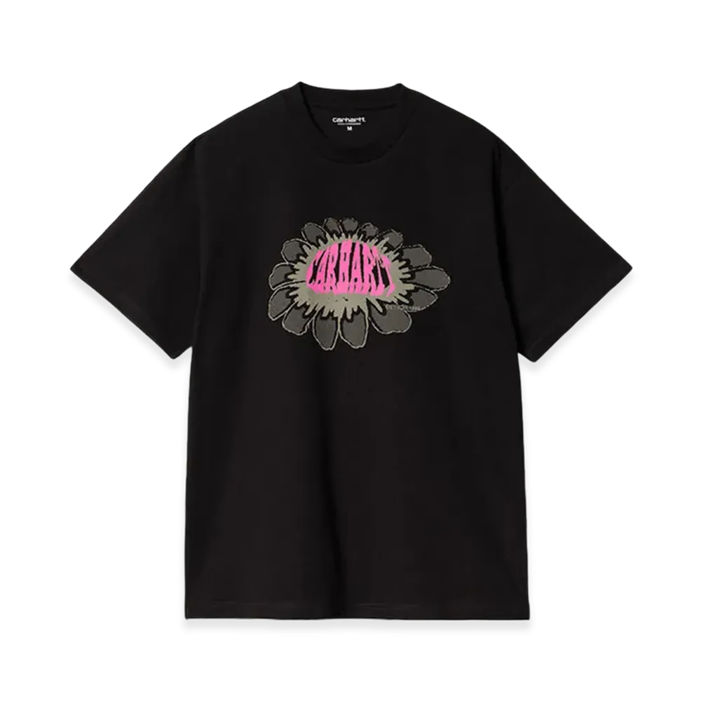 Carhartt WIP S/S Pixel Flower T-Shirt "Black"