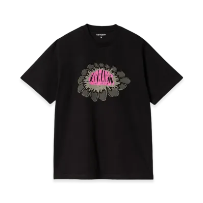 Carhartt WIP S/S Pixel Flower T-Shirt "Black"