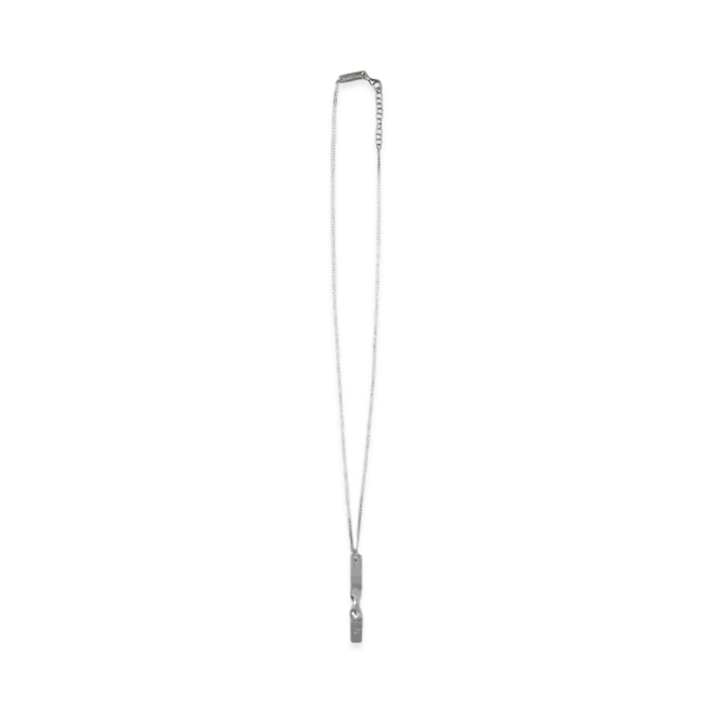 Maison Margiela Necklace "Palladio Semi polished Plating"