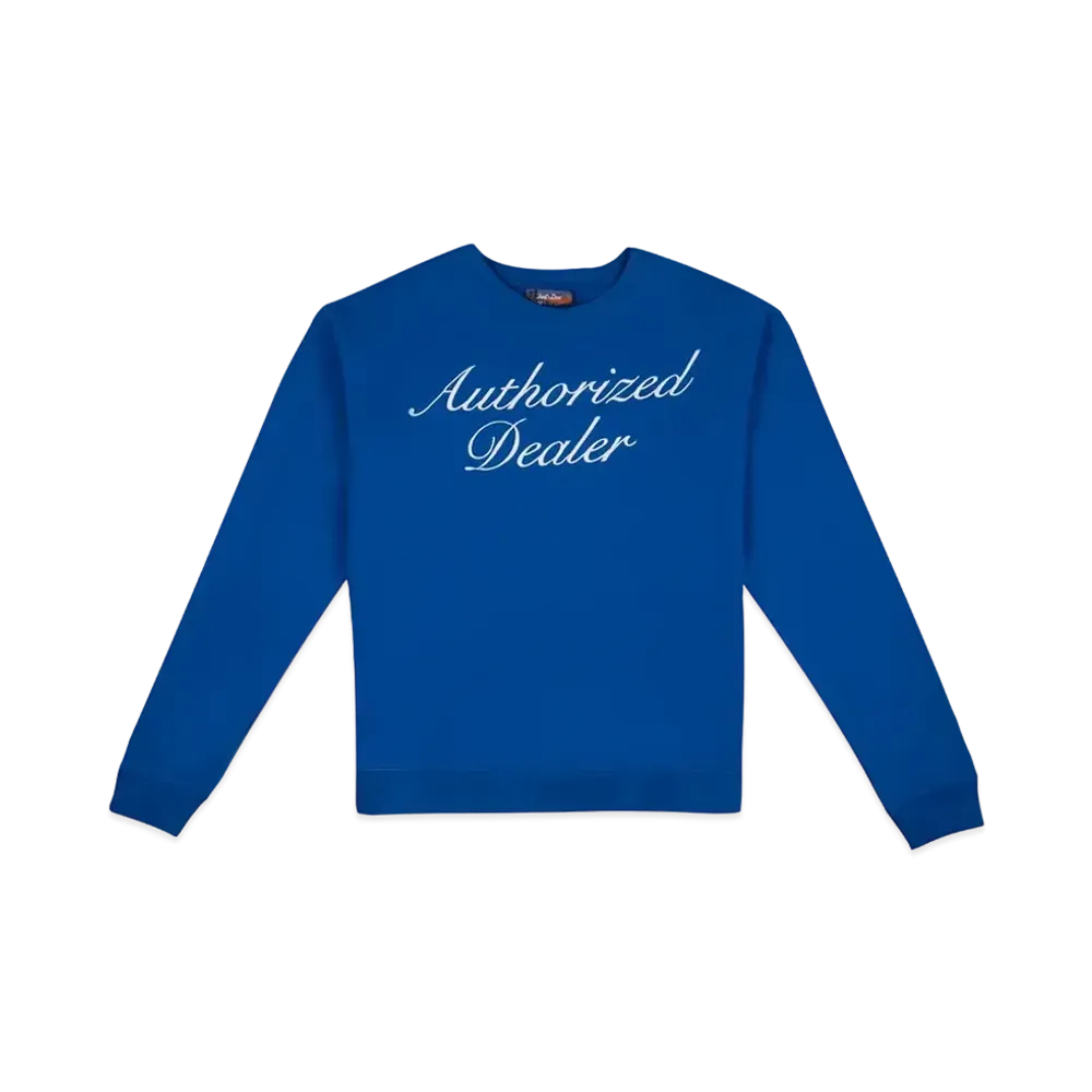 Just Don The Dealers Authorized Crewneck "Blue"