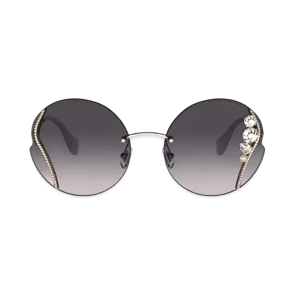 MIU MIU La Mondeen Sunglasses "Gray Gradation Lens"