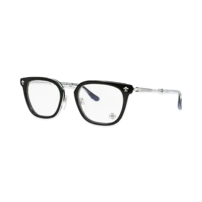 Chrome Hearts STRAPADICTOME 51 Square "Black/Shiny SIlver"