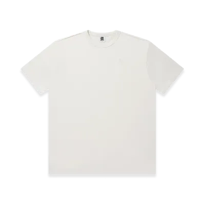 BlackEyePatch Emblem Embroidered Lightweight Tee "White"