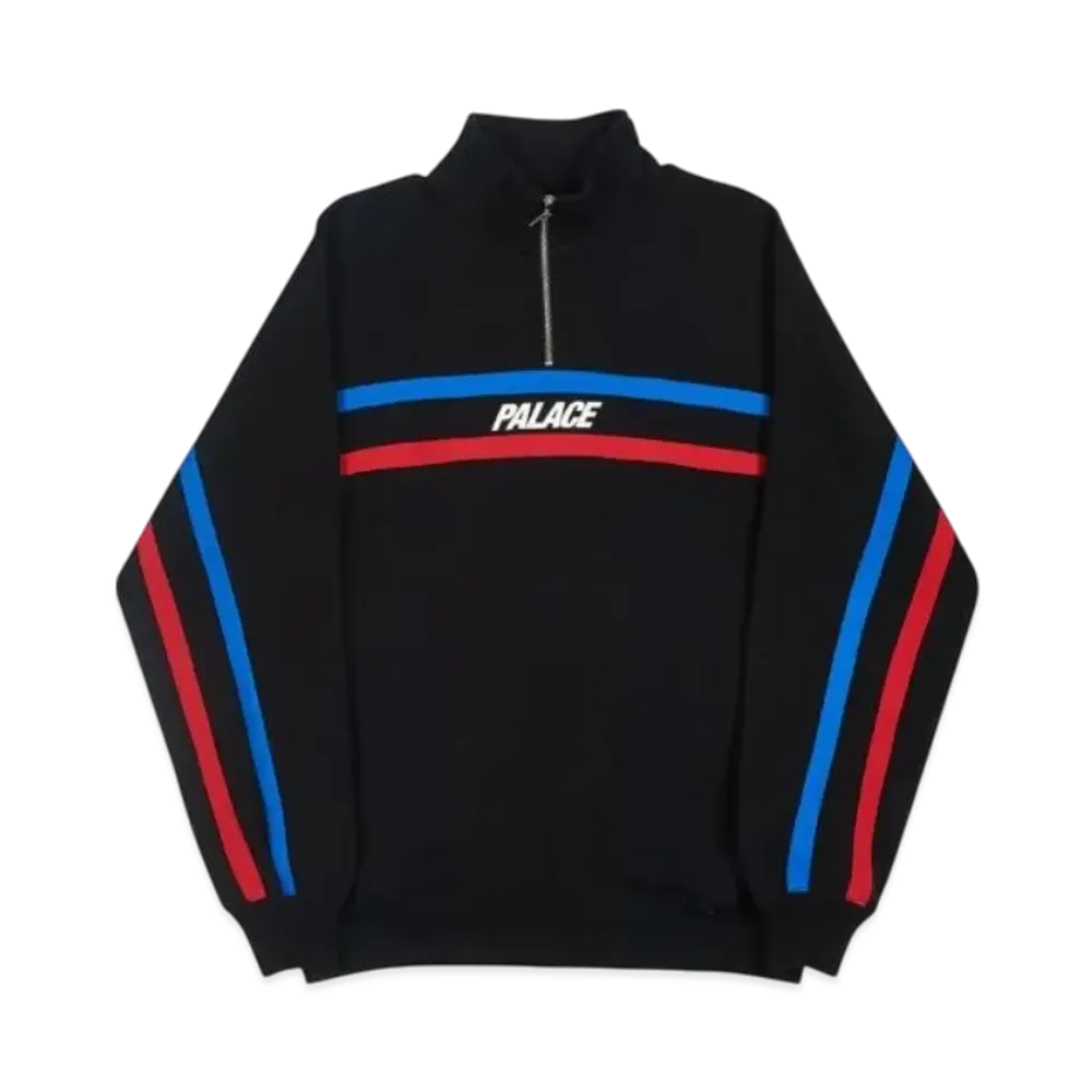 PALACE S-Line 1/4 Zip "Black"